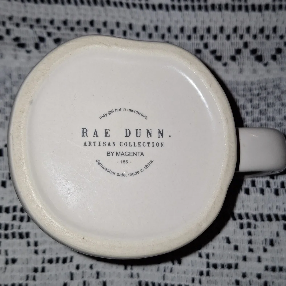 RAE DUNN “CHEERS” Mug Coffee Tea Cup - Brand New By Magenta Artisan